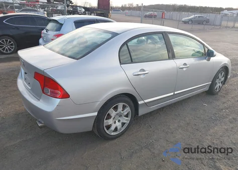 2008 Honda Civic Lx из США, поврежденный, VIN 1HGFA16548L083346